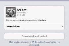iOS 6.0.1 Update