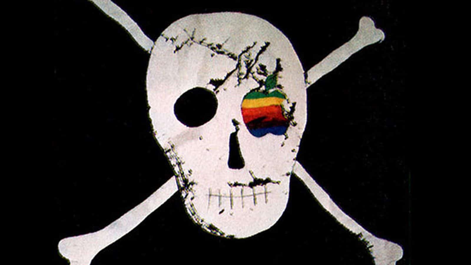 null ธงโจรสลัดที่ใช้ในทีมงาน Macintosh