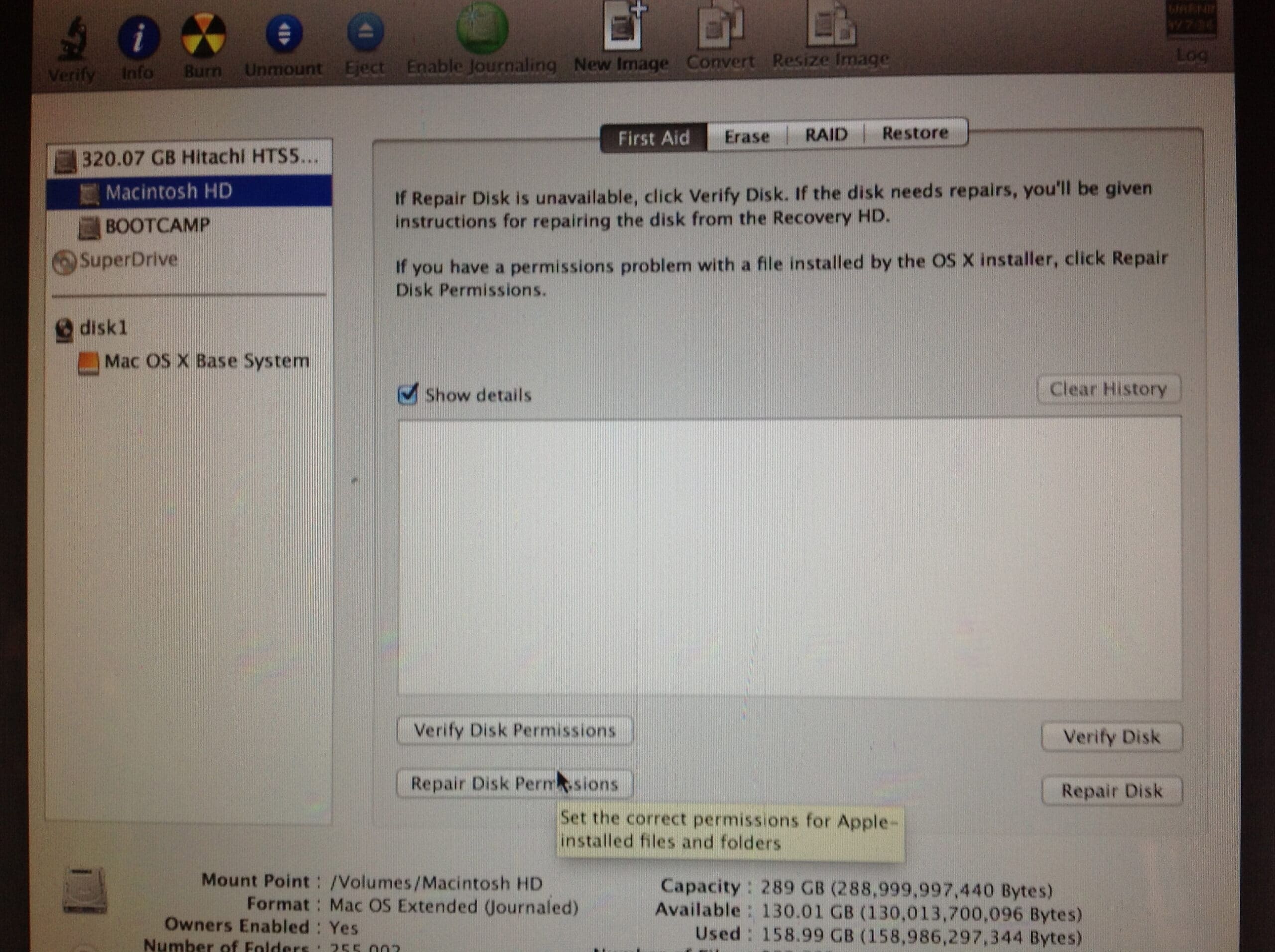 disk utility repair for mac