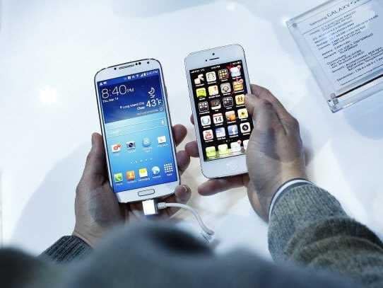 S4 vs iPhone 5