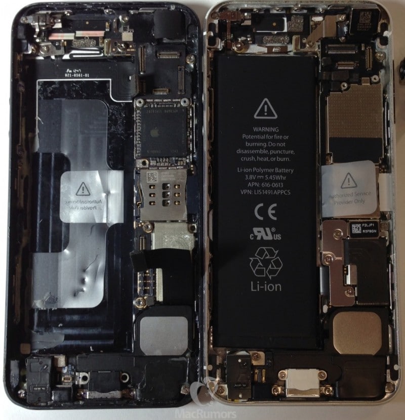 iPhone 5S backside more detail