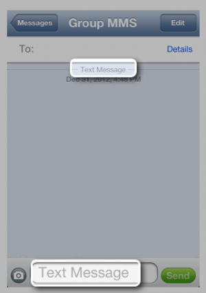 text-message-in-iphone