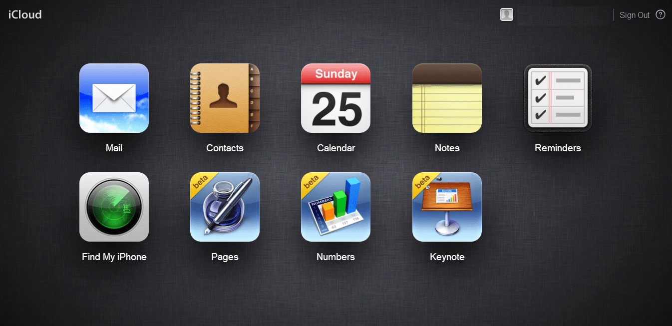icloud with iWork