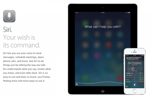 Siri iOS 7