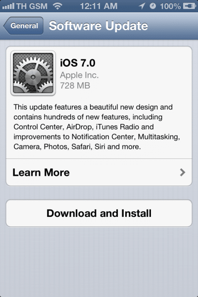 iOS7
