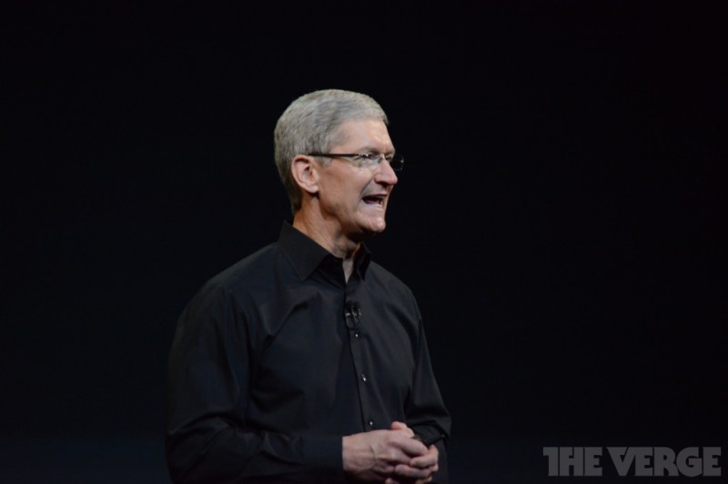 Tim Cook in Keynote