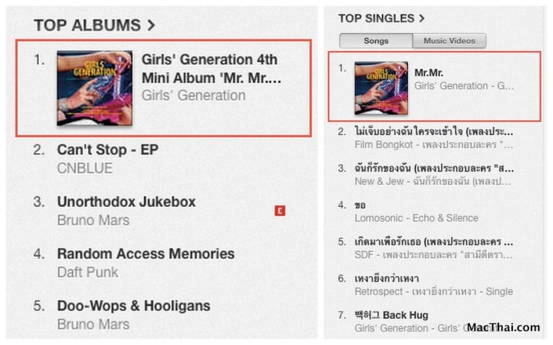 snsd-mrmr-top-thai-itunes-store-1-hour