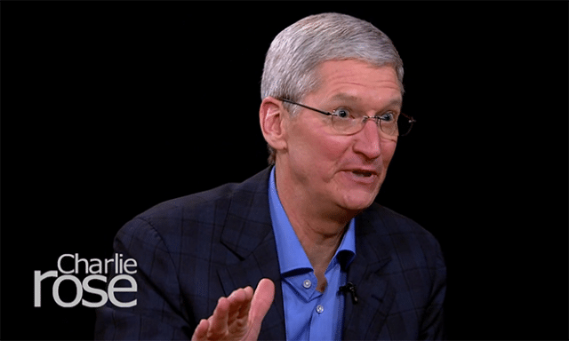 Tim Cook on Charlie Ros