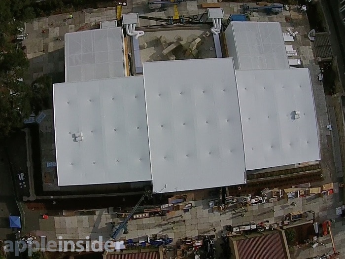 FlintCenter-dron-aerial-footage-mysterious-box-near-flint-center-iphone-6-iwatch-event-2