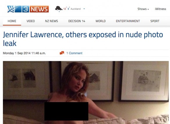 3news. jennifer-lawrence-leaked-nude-picture-from-icloud-hack-2. ภ า พ จ า ...