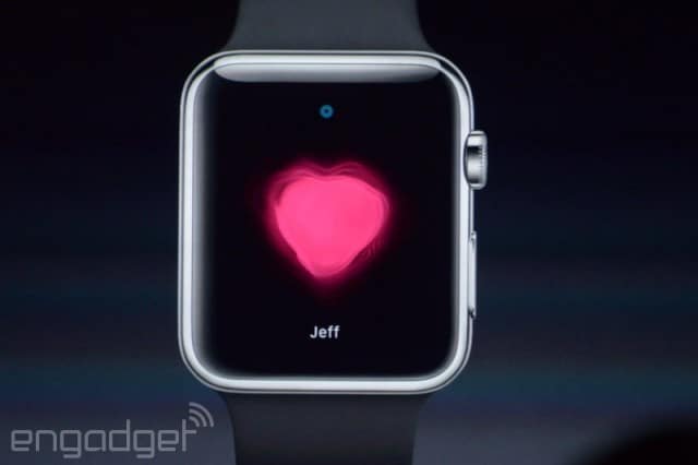 ส่งข้อมูลหากันระหว่าง Apple Watch ได้กระทั่งอัตราชีพจร