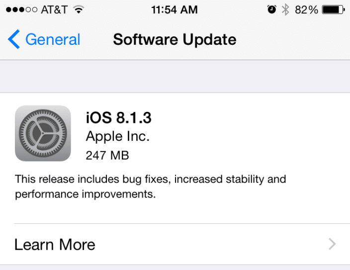apple-release-ios-8-1-3-fix-storage-bug-spotlight-2