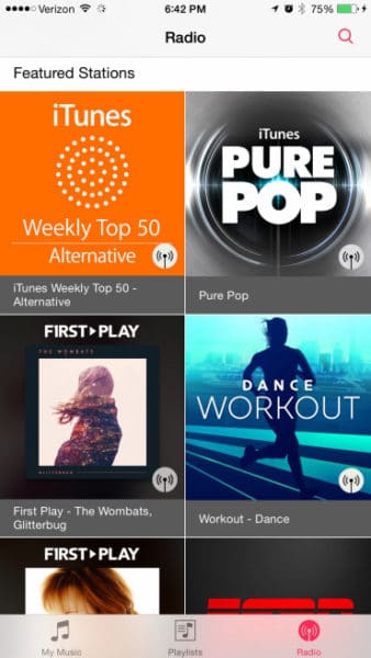 iTunes Radio