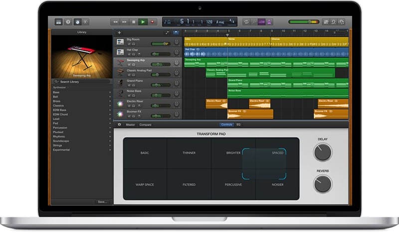 garageband-os-x-transfor-pad-smart-control