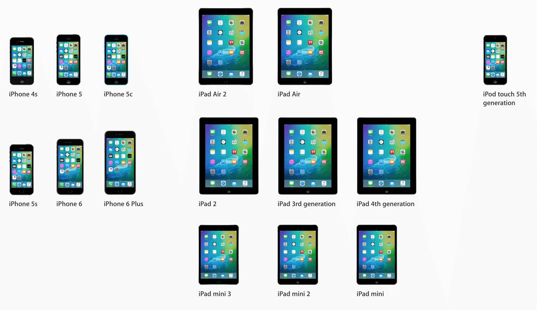 iOS-9-compatible-devices