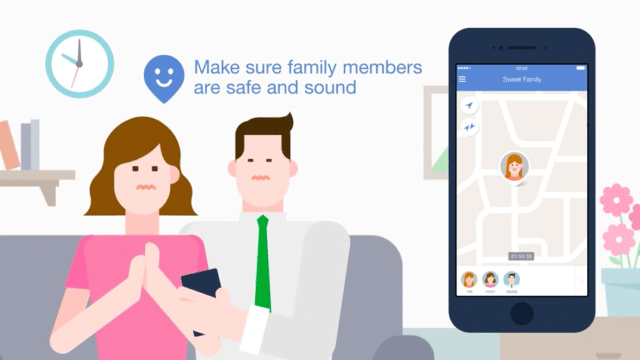 LINE HERE แชร์ตำแหน่งปัจจุบันให้เพื่อนใน LINE แอพที่หนุ่มๆ หลายคนหวาดผวา