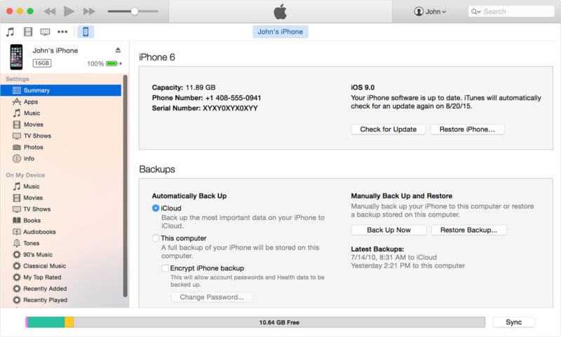 itunes-yosemite-encrypt-iphone-backup