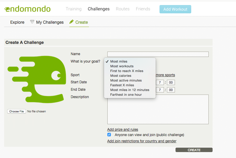 endomondo-challenges