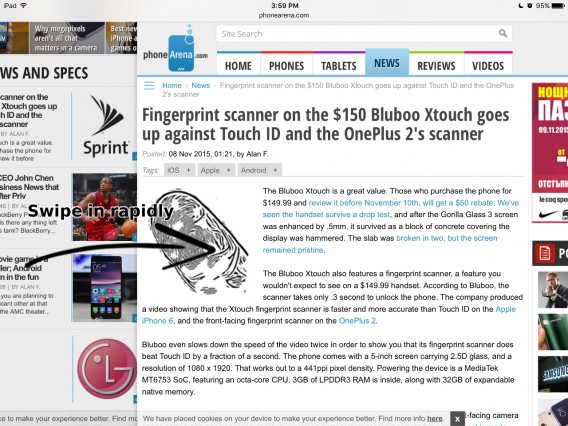 Safari-swipe-gestures-to-be-faster