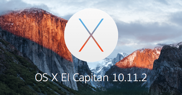 osx el capitan 10.11.2
