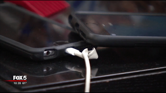 iPhone 6 Plus Catches Fire While Charging on Bed -3