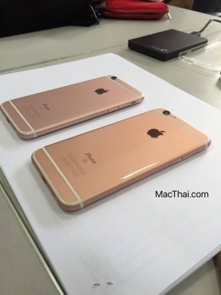 iphone 6s rose gold different shade thailand-5