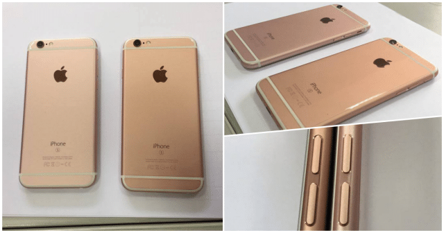 iphone 6s rose gold different shade thailand-featured