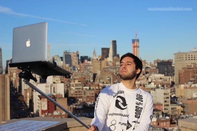selfie stick macbook2