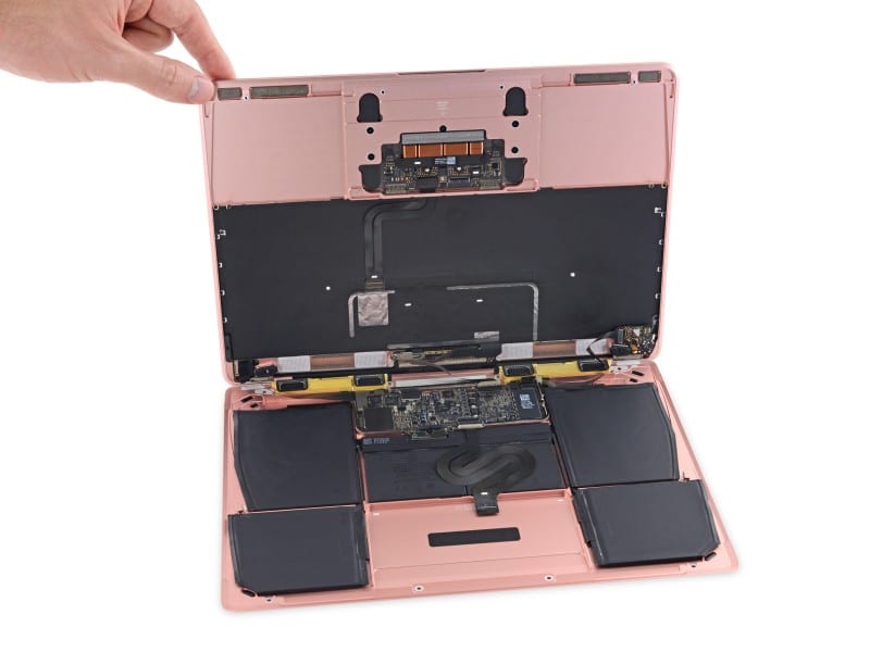 ifixit macbook rose gold 2