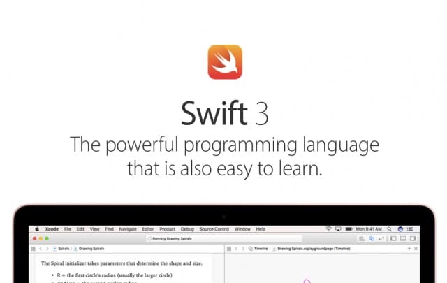 Apple ปล่อย Swift 3.0 และ Xcode 8 ให้นักพัฒนาแล้ว Apple ปล่อย Swift 3.0 และ Xcode 8 ให้นักพัฒนาแล้ว