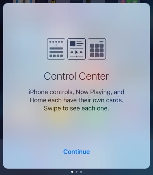 controlcenteropeningscreen