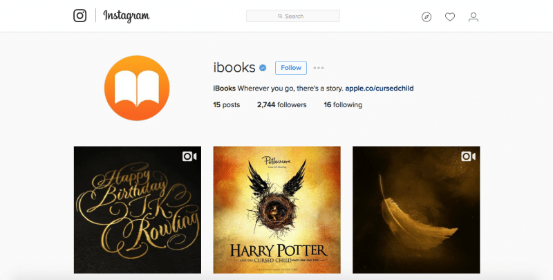 ibooks-instagram-account
