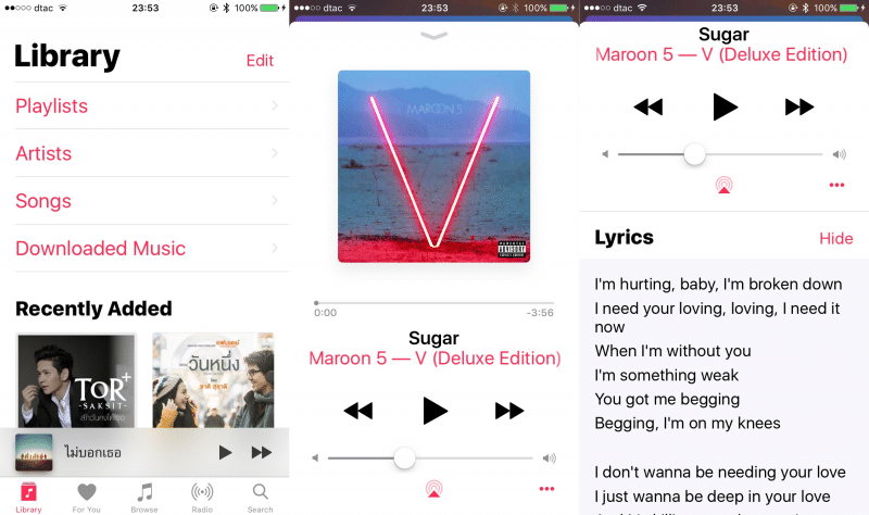 ios 10 apple music