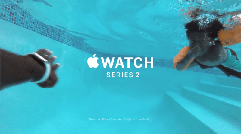 apple watch commercial swimming