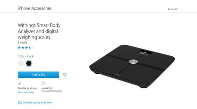 withings-product-on-apple-store