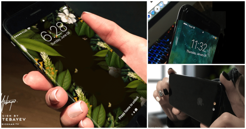concept iphone 8 by Iskander Utebayev