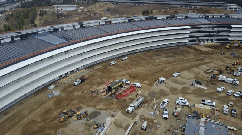new-apple-park-drone-footage-reveals-occupied-research-and-development-building-landscaping-progress-3