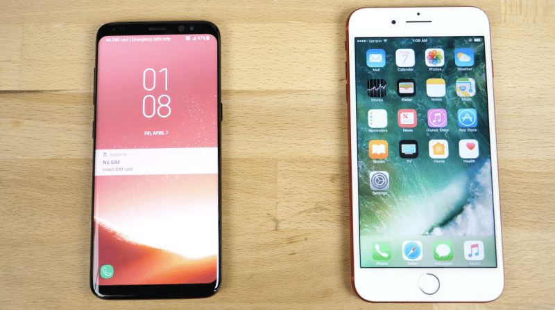 speed test samsung galaxy s8 iphone 7 plus-3