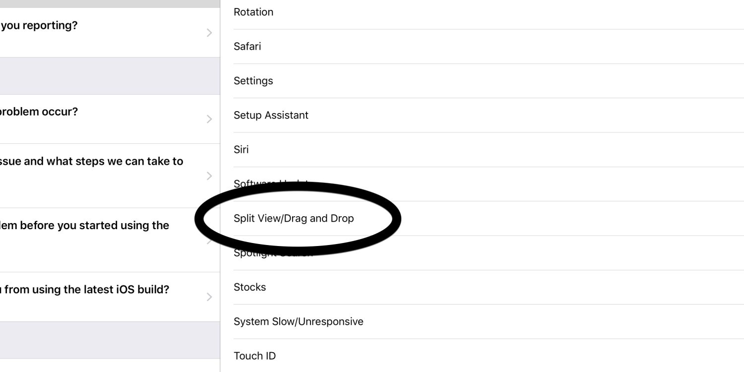  Drag And Drop IOS 11 Feedback