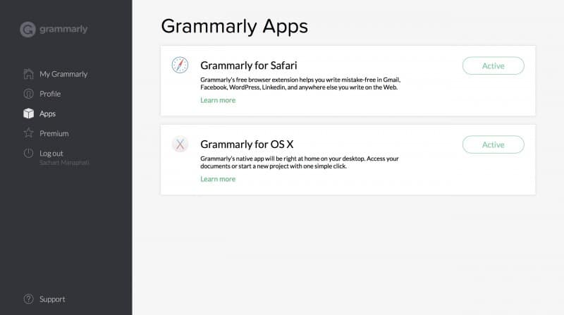 grammarly macos windows-10
