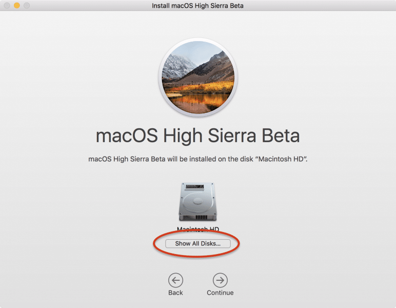 how to install macos high sierra by partition disk-15