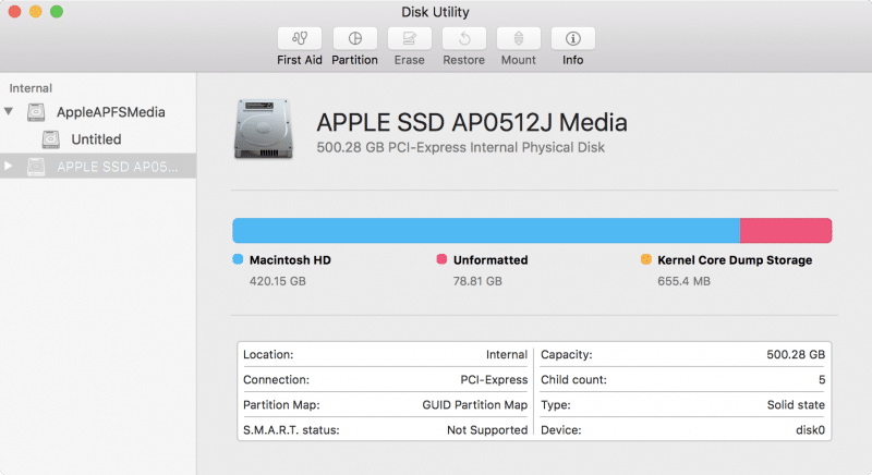how to install macos high sierra by partition disk-20