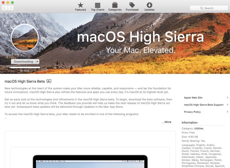 how to install macos high sierra by partition disk-4