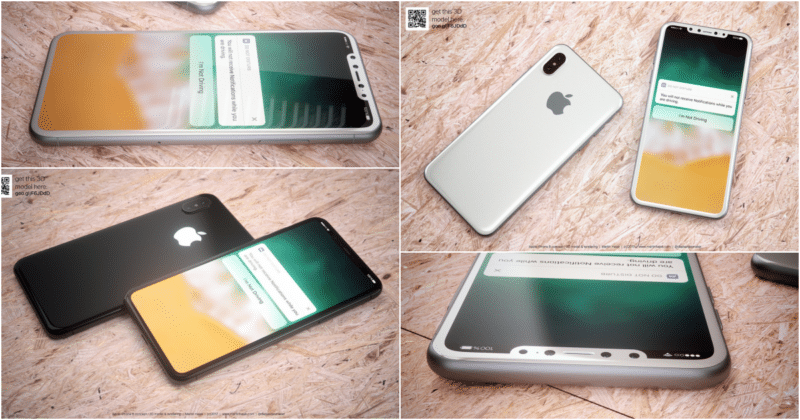 iphone 8 white black