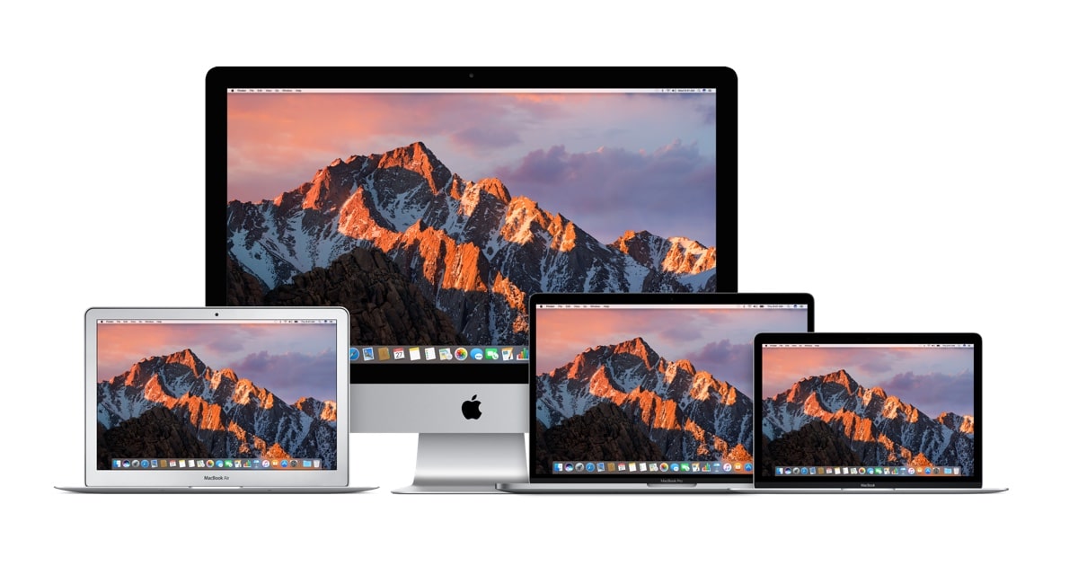 mac family macos sierra