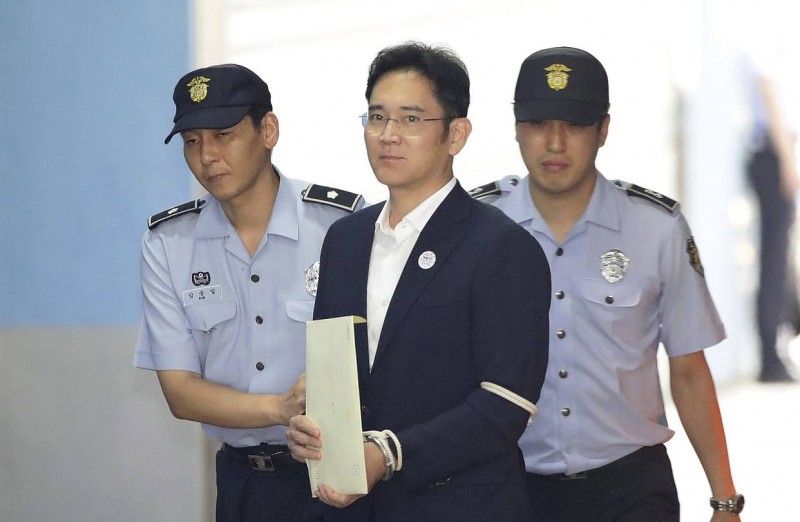 samsung-heir-lee-jaeyong-found-guilty-of-bribery-sentenced-to-five-years-in-prison