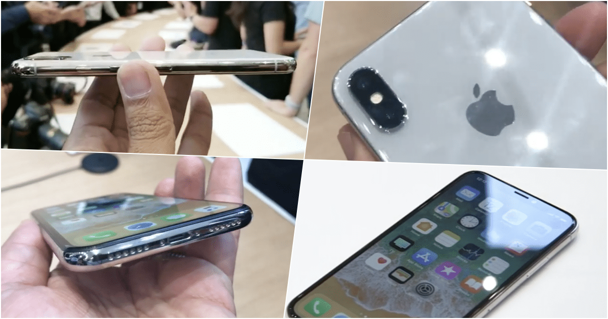 1st impression iphone x