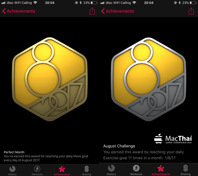 achievement challenge of month apple watch ios 11-1