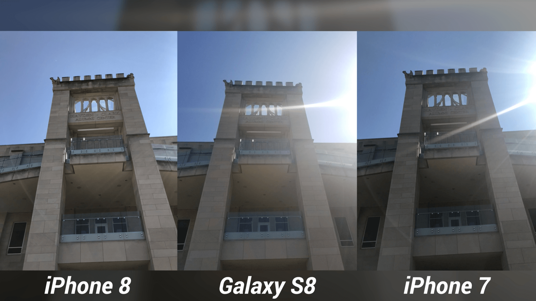 iPhone 8 Camera Test vs Galaxy S8 & iPhone 7-10