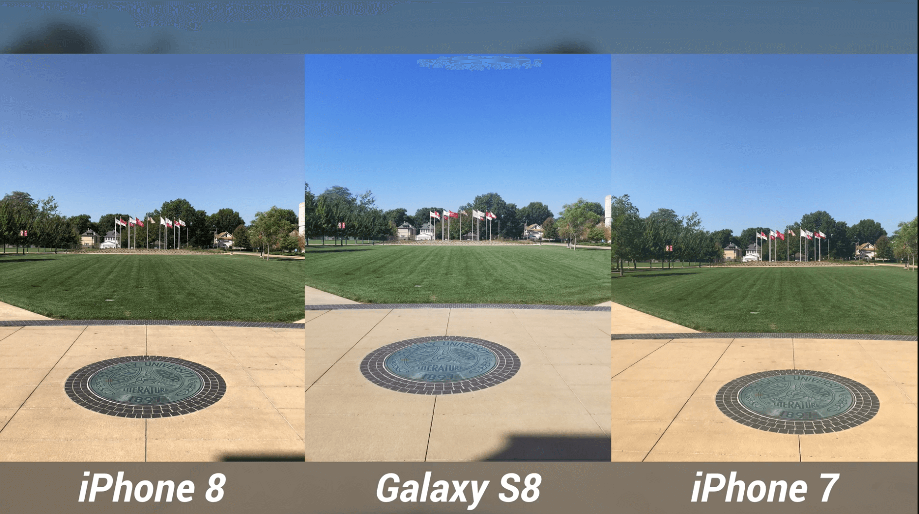 iPhone 8 Camera Test vs Galaxy S8 & iPhone 7-12